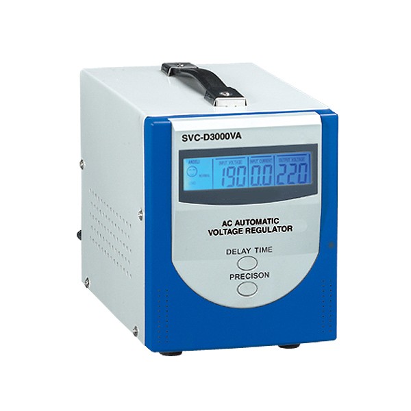 SVC-D(LCD) Series Fully Automatic A.C. Voltage Regulator