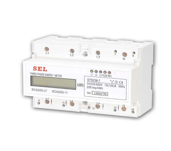 DTS238-7 3 phase 4 wire kwh meter